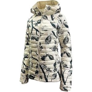 Columbia Women's White Out ll Omni Heat Hooded Jacket Puffer,Chulk -Size‎ S